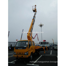 Truck Mounted Telescopic Aerial Access Work platform/Boom Platform truck with 28M height Insulating carrier and insulated arm